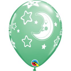 Babyshower Latex Balloner - Ass. farver / 6 stk. 