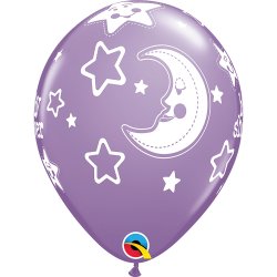 Babyshower Latex Balloner - Ass. farver / 6 stk. 