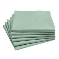 Stofservietter Sage 45x45 cm. /6 Stk.