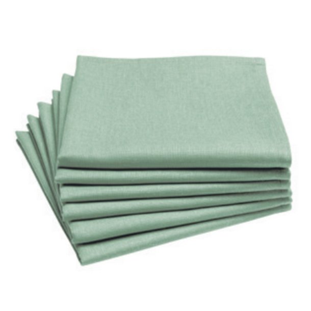 Stofservietter Sage 45x45 cm. /6 Stk.