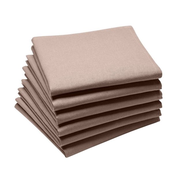 Stofservietter Trffel 45x45 cm. /6 Stk.