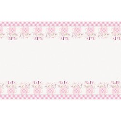 Pink Floral Elephant Dug 137 x 213 cm