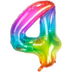 Folie Tal 0-9 81 Cm. / Regnbue