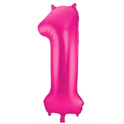 Folie Tal 0-9 86 cm. / Hot Pink Metallic Shiny