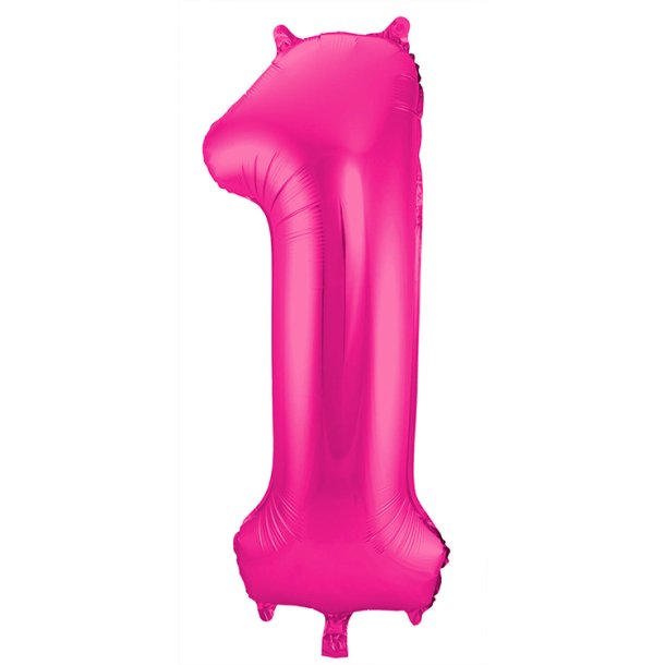 Folie Tal 0-9 86 cm. / Hot Pink Metallic Shiny