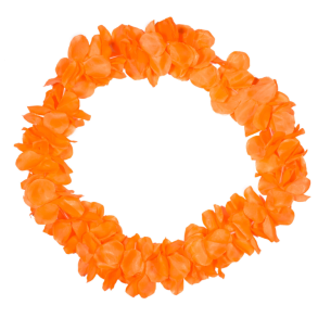 Hawaii Blomsterkrans / Orange