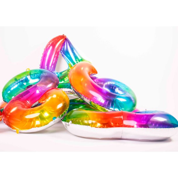 Folie Tal 0-9 81 Cm. / Regnbue