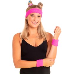 80'er Svedbnd Neon Pink / 3 stk.