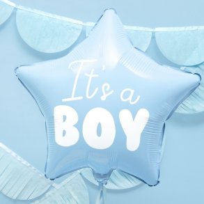 It's a Boy Stjerne Folieballon 