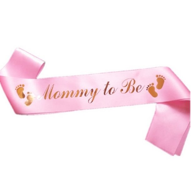 'mommy to be' skrbnd + badge/ Pige