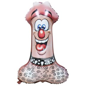 Hr. Penis Folieballon 90x58 cm.