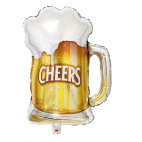 Cheers lkrus folieballon 89 cm.