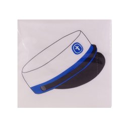 Servietter 'Bl� Student' / 20 Stk.