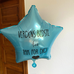 Ballonhilsen 'Verdens Bedste Far'