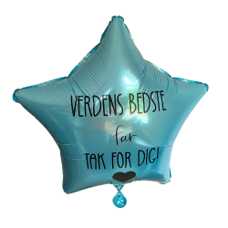 Ballonhilsen 'Verdens Bedste Far'