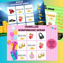 Konfirmandskrab/ PRINT SELV