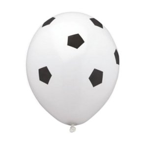 Latex Ballon Fodbold 30 cm./ 5 Stk.