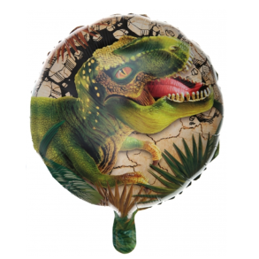 T-Rex Dinosaur Folieballon 45 cm.
