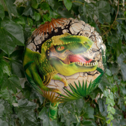 T-Rex Dinosaur Folieballon 45 cm.
