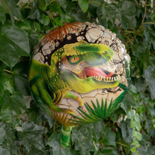 T-Rex Dinosaur Folieballon 45 cm.