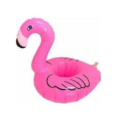 Oppustelig drinksholder/ Flamingo
