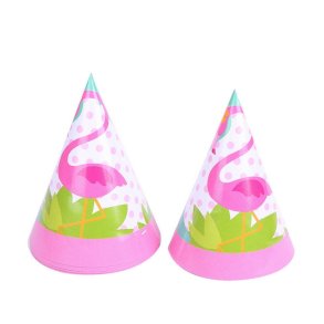 Partyhat/ Flamingo 6. stk.
