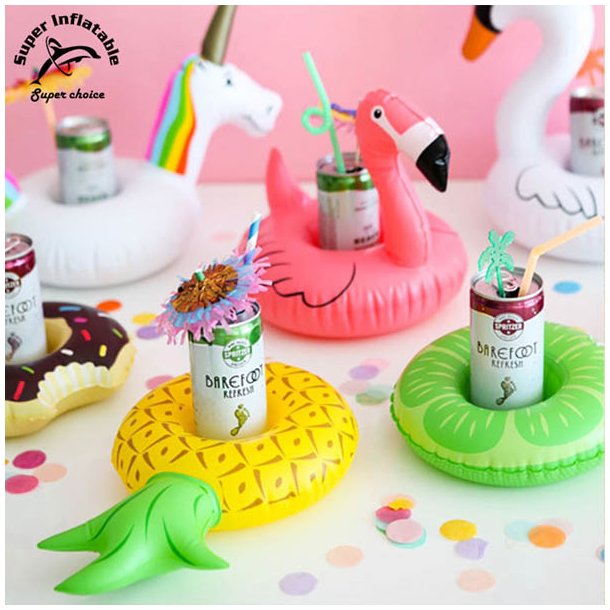 Oppustelig drinksholder/ Fodbold