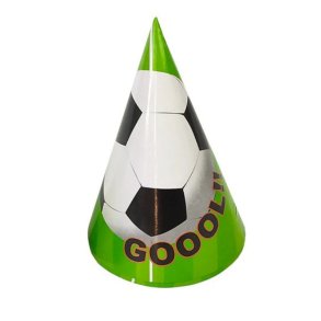 Partyhat/ Fodbold 6. stk.
