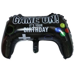 Gamer Folieballon 65x30 cm.