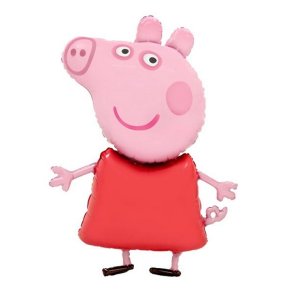 Gurli Gris Folieballon str. 73x49 cm.