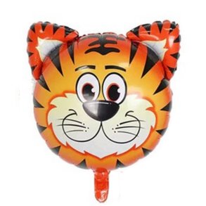 Tiger/Folieballon 47x43 cm.