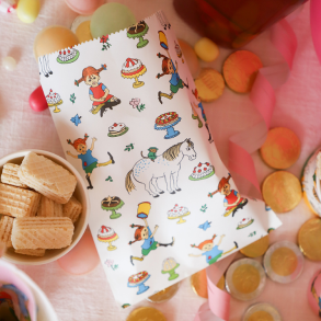 Pippi Langstrmpe Papirpose/ 8 Stk. 