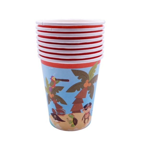 Pirat 'Seje Kammerarter' Engangsservice