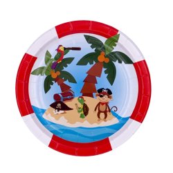 Pirat 'Seje Kammerarter' Engangsservice