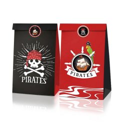 Pirat / 12 stk. Slikposer