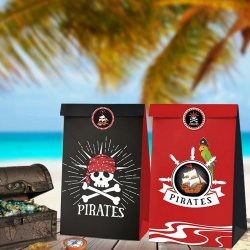 Pirat / 12 stk. Slikposer