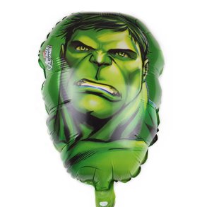 Hulk Folieballon/ 43x33 cm. 