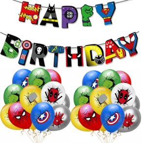 Superhelte Festpakke/28 dele