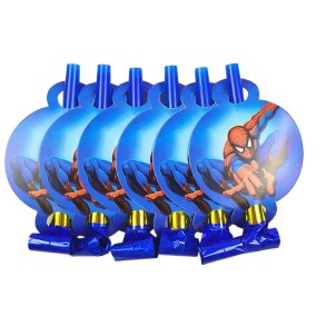 Rysler/ Spiderman 6 stk. 