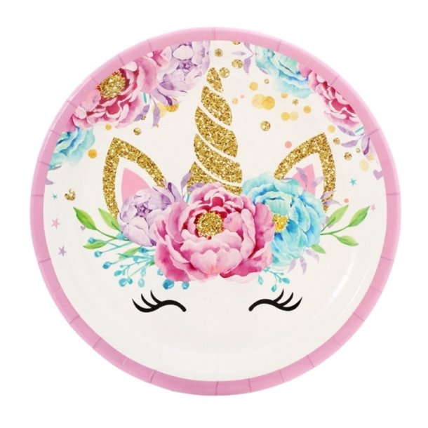 Unicorn 'Pink Flower' Engangsservice