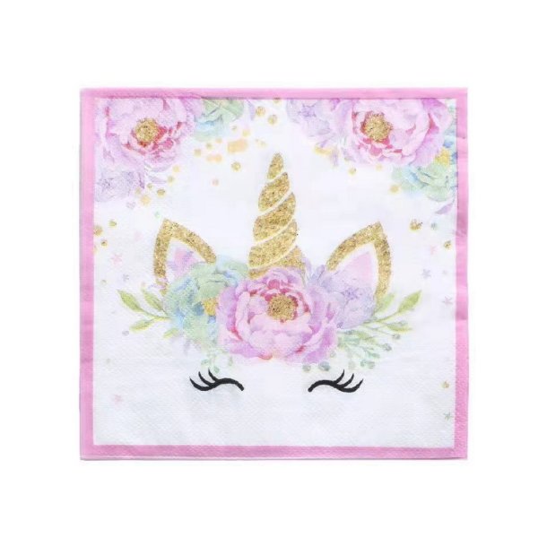 Unicorn 'Pink Flower' Engangsservice