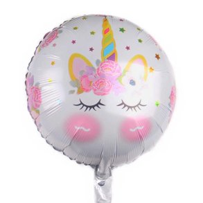 Unicorn Folieballon 45 cm.
