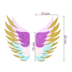 Kagedekoration/ Unicorn Guld