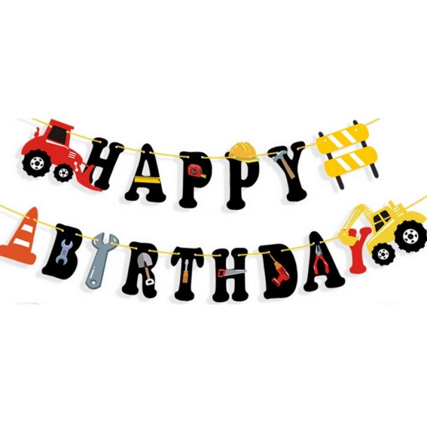 Byggeplads Festpakke/ 37 dele