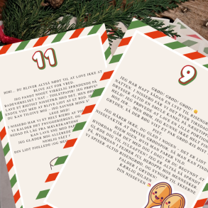 PRINT SELV 24 magiske nissebreve 