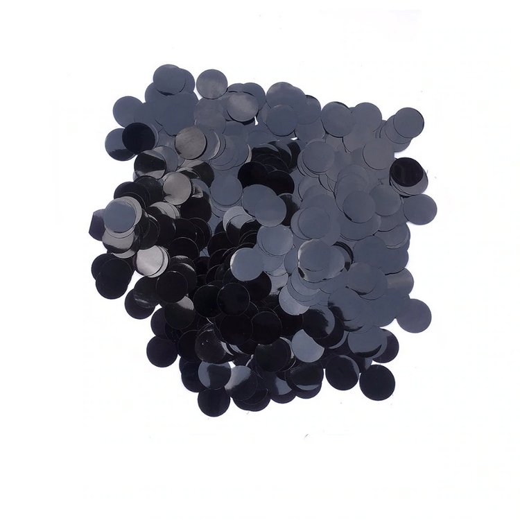 Konfetti til balloner og bordpynt sort