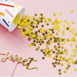 Konfetti Stjerner 30 gr.