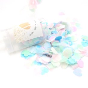 Push pop konfetti/hjerte macaroon