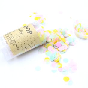 Push pop konfetti/rund unicorn