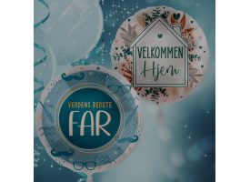 Folieballoner Dansk Tekst